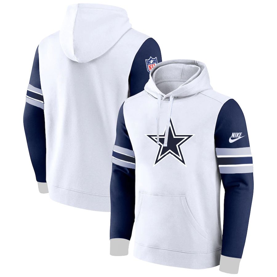 Men 2023 NFL Dallas Cowboys white Sweatshirt style 1031
